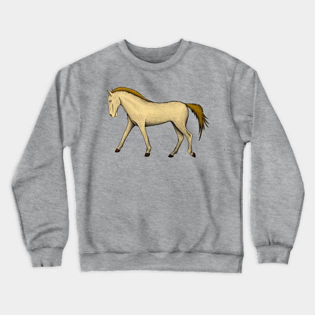 Horse Crewneck Sweatshirt by Akman